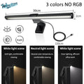 30/40cm Monitor PC Screen Light LED Dimming Learning Reading Lighting Dimmable USB Night Light Bar Touch Eye Protection Light