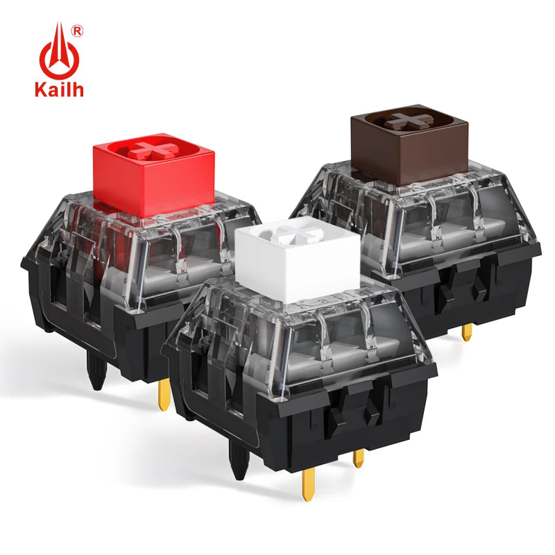 Kailh Box White V2 Clicky Switch Box Red Brown  V2 5Pin Linear Tactile Switch Custom Mechanical Keyboard for Gaming Kit Prelubed