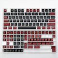 GMK Red Samurai Key Cap Set 140+ keys PBT 2-Color Injection Molded SA Profile Fit 61%-108% Keycaps for Mechanical Keyboard Gift