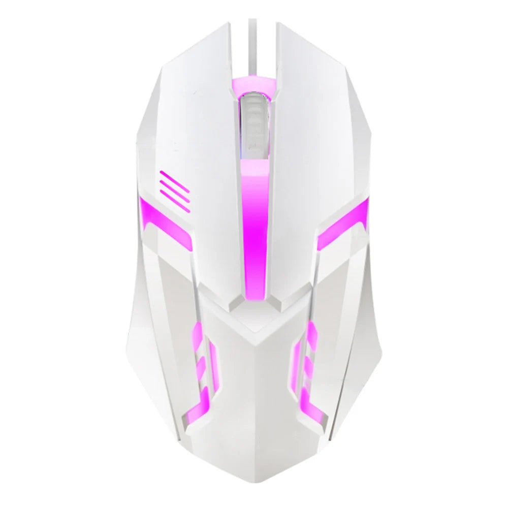 E-Sports USB Wired Mouse Colorful LED Gaming Mouse 5000 DPI Wired Mice Optical Wired Gamer Mouse For Desktop Laptop PC Computer