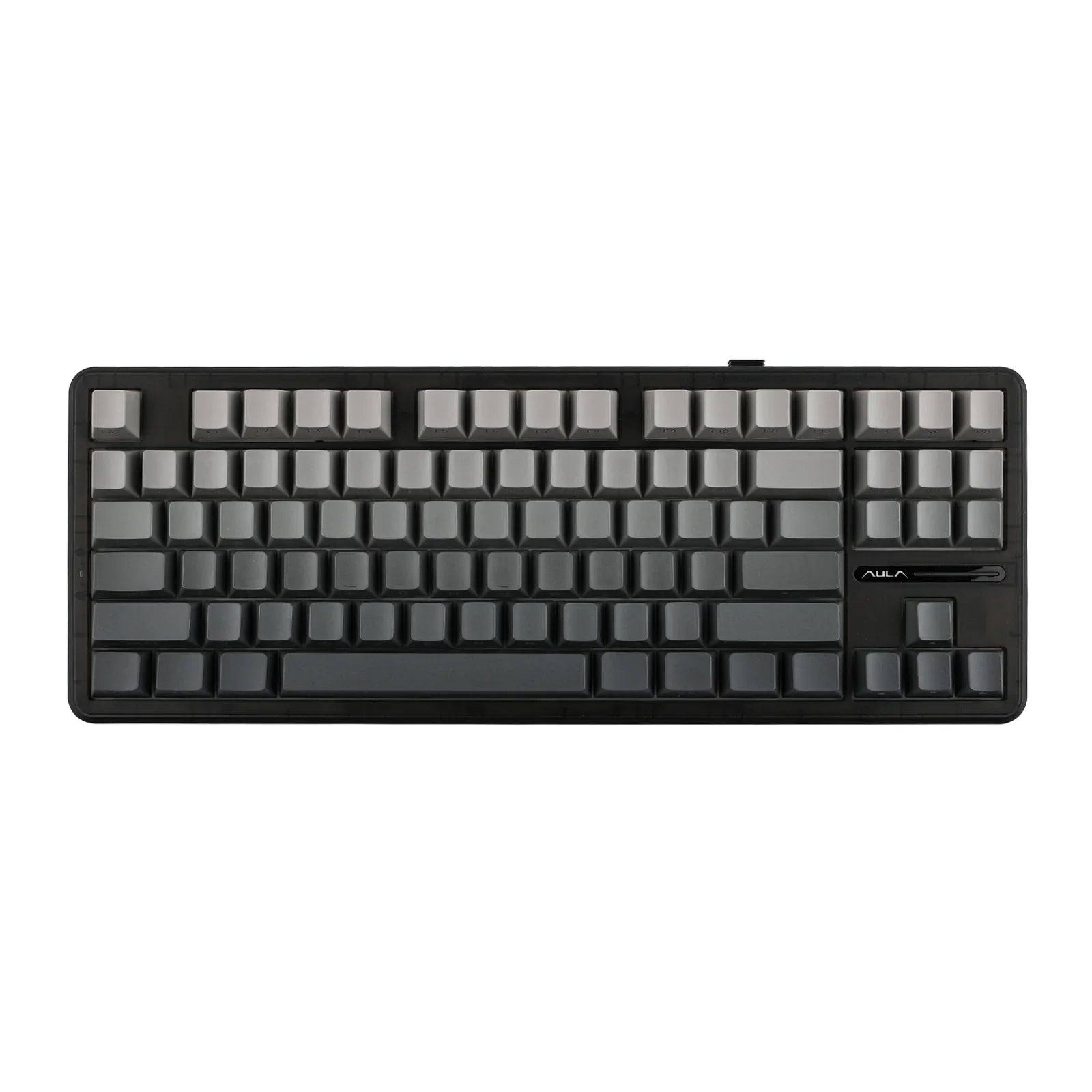 AULA F87 Gasket Gaming Mechanical Keyboard 75% TKL Layout Wireless Hot-Swap RGB Custom Bluetooth Keyboard 2024 New Colors