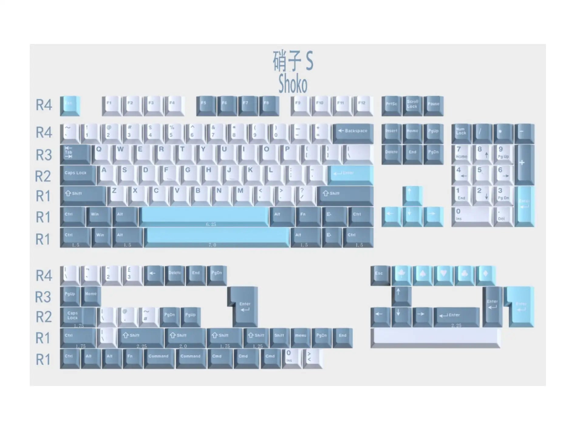 172 Keys/Set Double Shot Keycaps ABS GMK Classic Retro Clone 7u Space Keycap for MX Switches ISO ANSI Layout Mechanical Keyboard