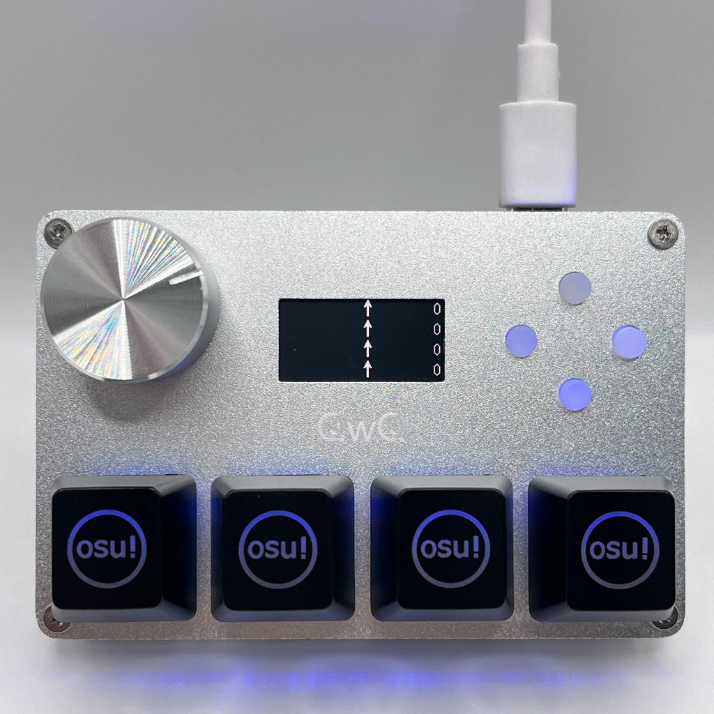 4+4 keys SayoDevice O3C++ OSU Rapid Trigger Magnetic Linear OUTEMU Magnetic Pink Switches Keyboard Knob Screen Copy Shotcut