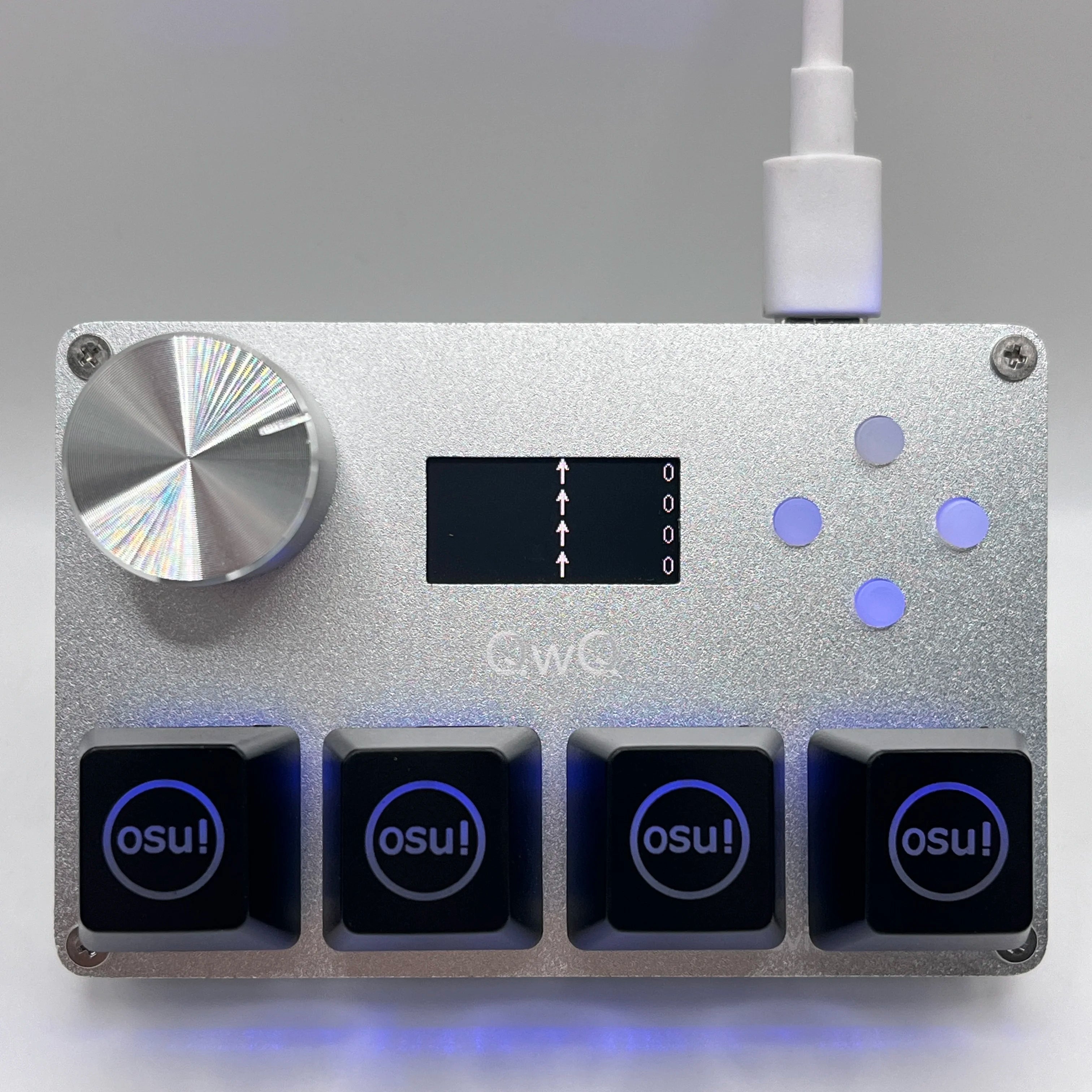4+4 keys SayoDevice O3C++ OSU Rapid Trigger Magnetic Linear OUTEMU Magnetic Pink Switches Keyboard Knob Screen Copy Shotcut