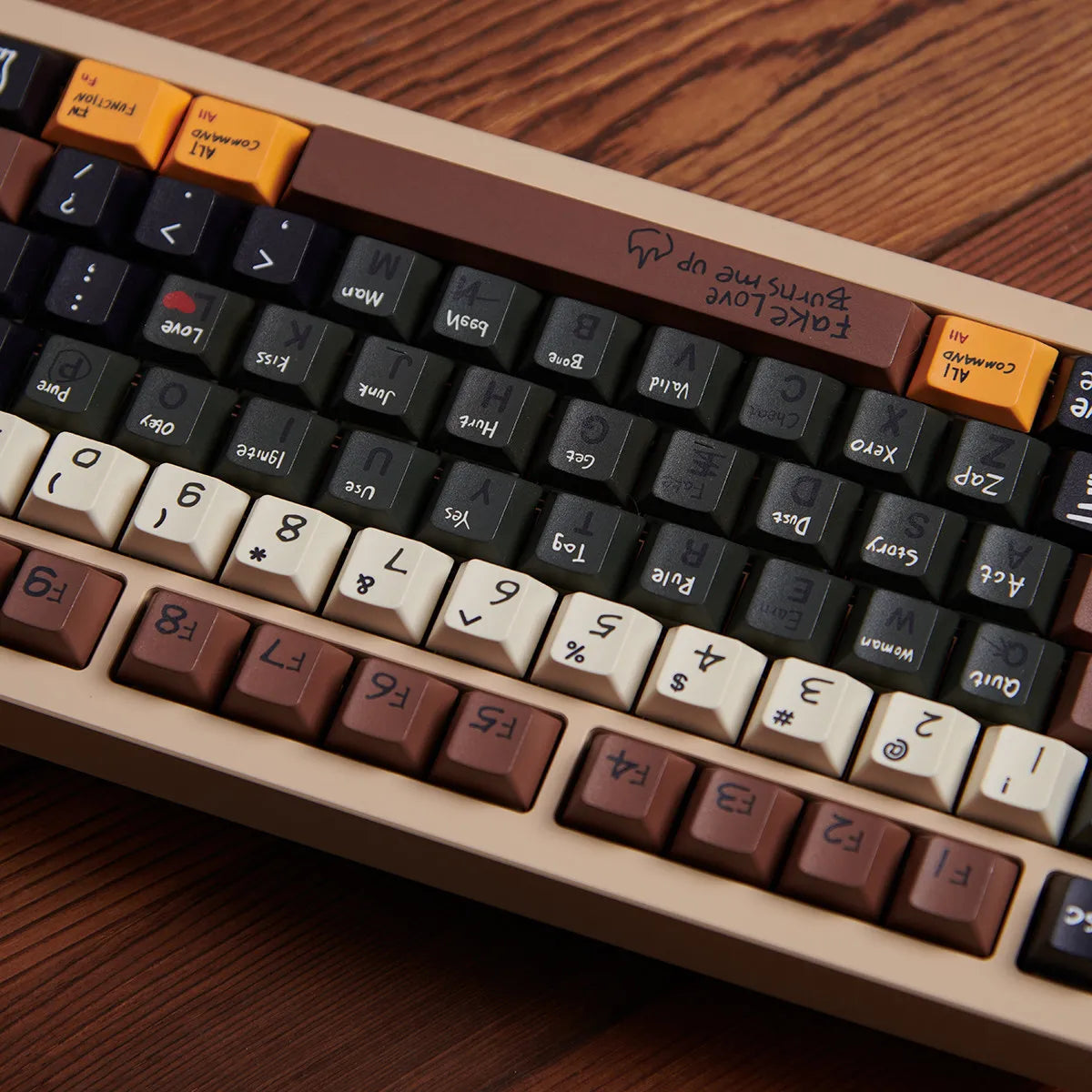 GMK Love Story PBT Keycaps DYE -Sublimation Cherry profile for MX 61 64 87 96 104 108 Mechanical Keyboard Keycap Full Set