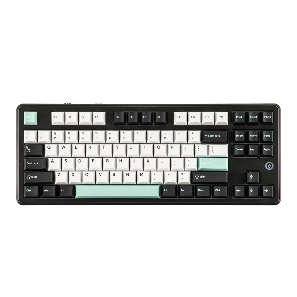 AJAZZ AK870 V2 TKL Gasket Hot-Swap Wired/BT5.0/2.4GHz Wireless Mechanical Keyboard RGB Backlit 10000mAh Battery NKRO for Win/Mac