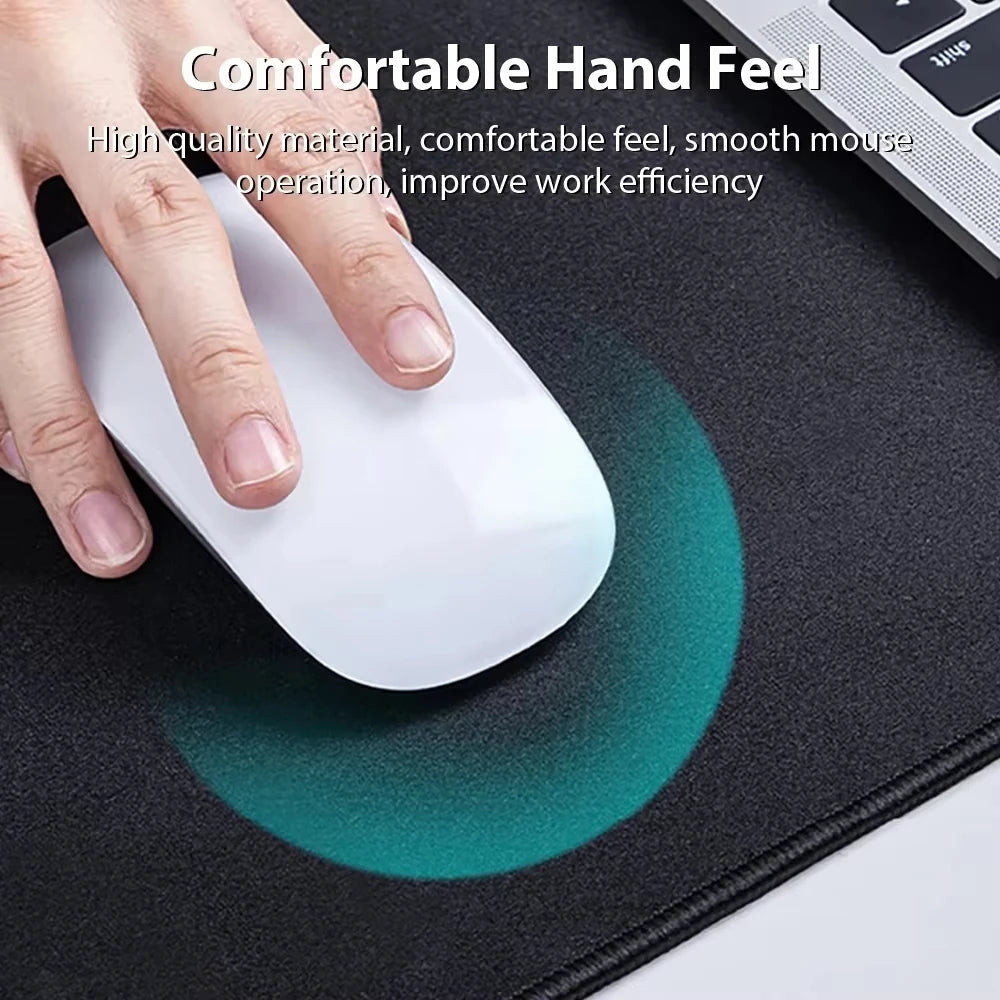 Cartoon-style cute cat pattern design large anime Mouse Pad Desk Mat Stitched Edge Non-Slip Gaming mats mauspad office rug