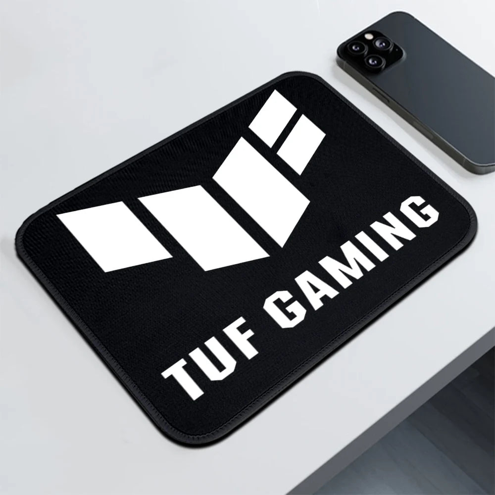 TUF Gaming Mouse Pad XXL Desk Mat Pad Large Big Rubber Base Computer PC Gamers Stitched Edge Mousepad For Laptop