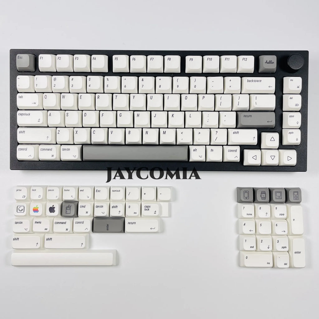 XDA PBT Keycaps English/Japanese/Russian/Korean 127 Keys/Set For Apple MAC Cherry MX Keycap For DIY Custom Mechanical Keyboard