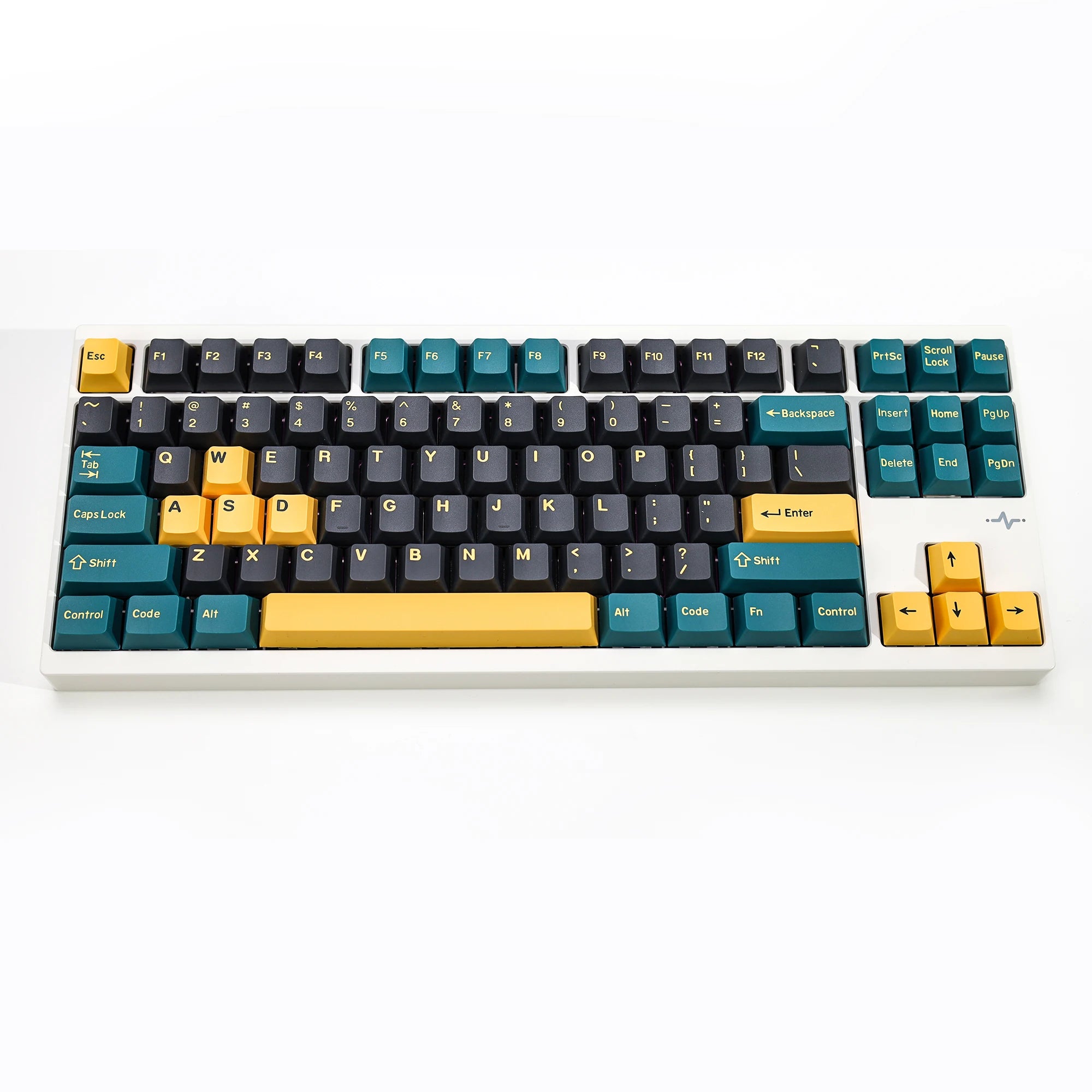 KBDiy 174 Keys/Set PBT GMK Marrs Green Keycap Custom Double Shot Cherry Profile Keycap for Mechanical Keyboard ISO DIY MX Switch
