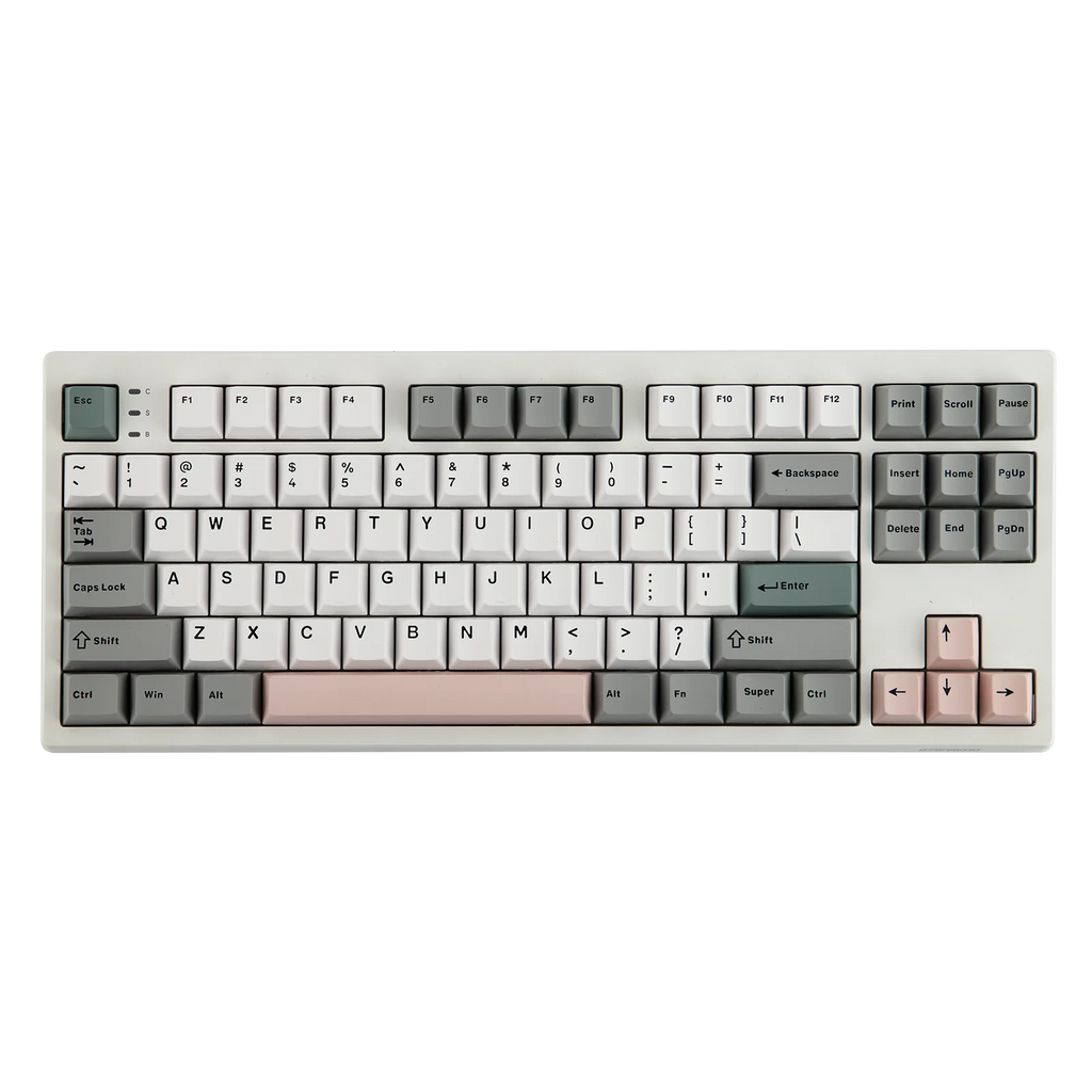 EPOMAKER TH87 TKL US ANSI Layout Gasket Hot-Swap Wired/BT/2.4Ghz Wireless Mechanical Keyboard with RGB Light 10000mAh Battery
