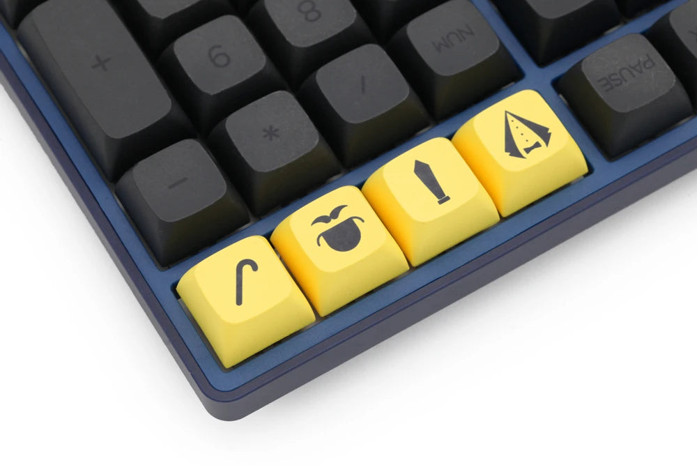 XDA V2 Gentleman Set Dye Sub Keycap Set thick PBT for keyboard gh60 poker 87 tkl 104 ansi xd64 bm60 xd68 bm65 bm68 Japanese RU