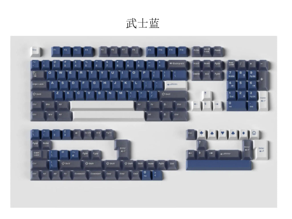 172 Keys/Set Double Shot Keycaps ABS GMK Classic Retro Clone 7u Space Keycap for MX Switches ISO ANSI Layout Mechanical Keyboard