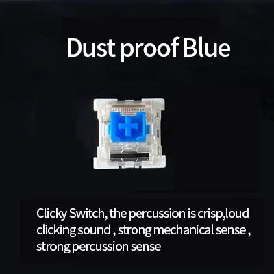 Outemu Dustproof Switch Blue Red Black Brown RGB Clicky Linear Tactile Silent Switches for MX Mechanical Gamer Keyboard Switch