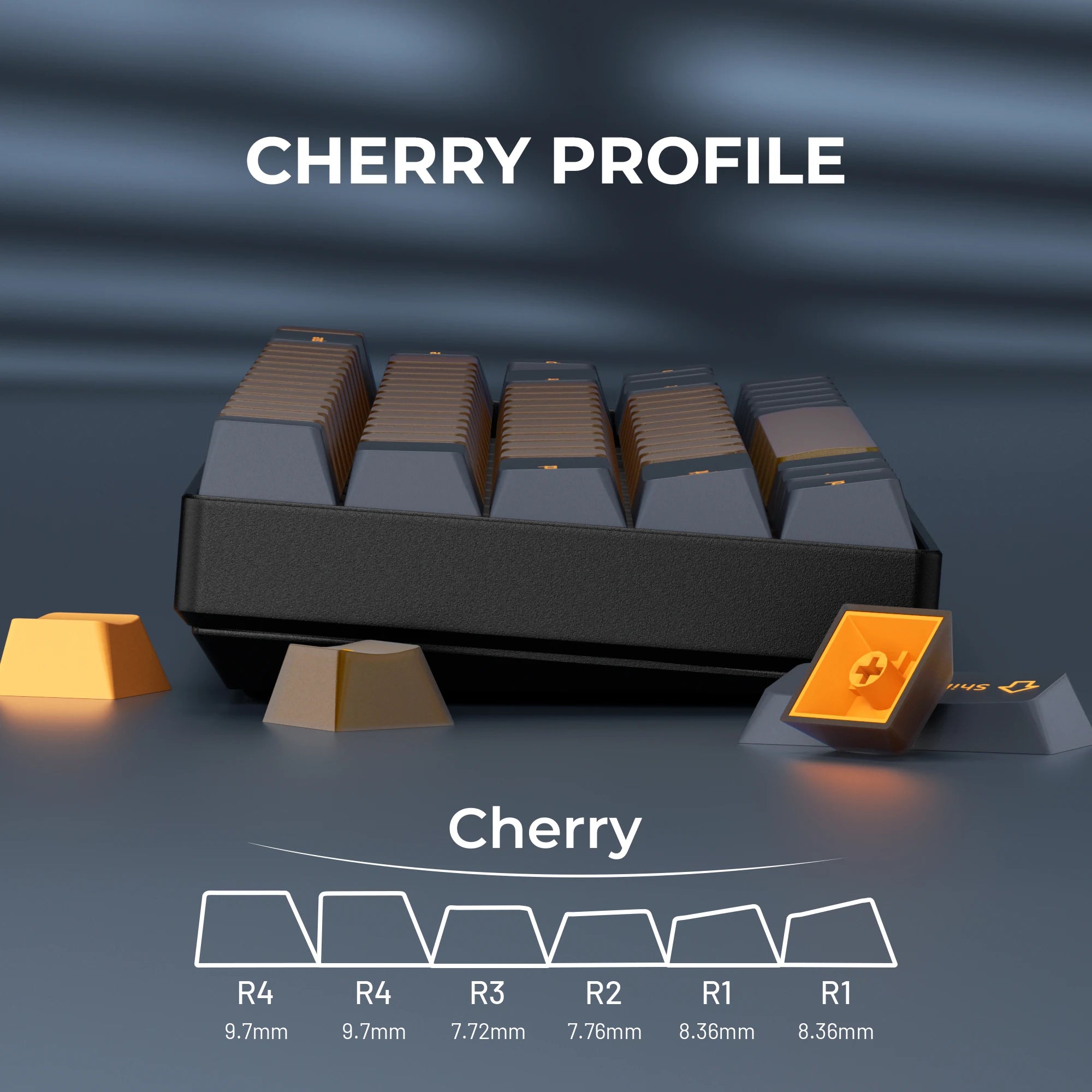 216 keys Brown Translucent Jade keycaps PBT PC Double Shot Cherry Profile Key Cap Set For Alice layout 61/68/75/87/98/104/108