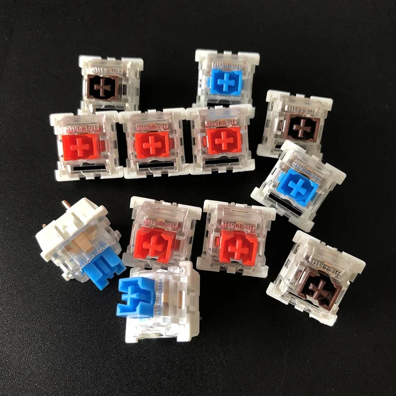 Outemu Dustproof Switch Blue Red Black Brown RGB Clicky Linear Tactile Silent Switches for MX Mechanical Gamer Keyboard Switch