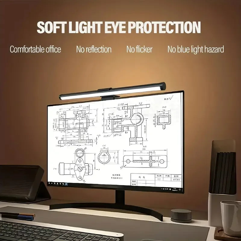 30CM 40CM CCT RGB Light Bar Monitor Lamp For Study Reading Table Dimming Lamp USB Led Computer Monitor Light Bar Desk Lighting