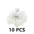 KTT Kang White V3 Switches Mechanical Keyboard Linear Switch 3 Pin Custom Cherry RGB SMD Gaming Compatible Hot Swap MX Switch