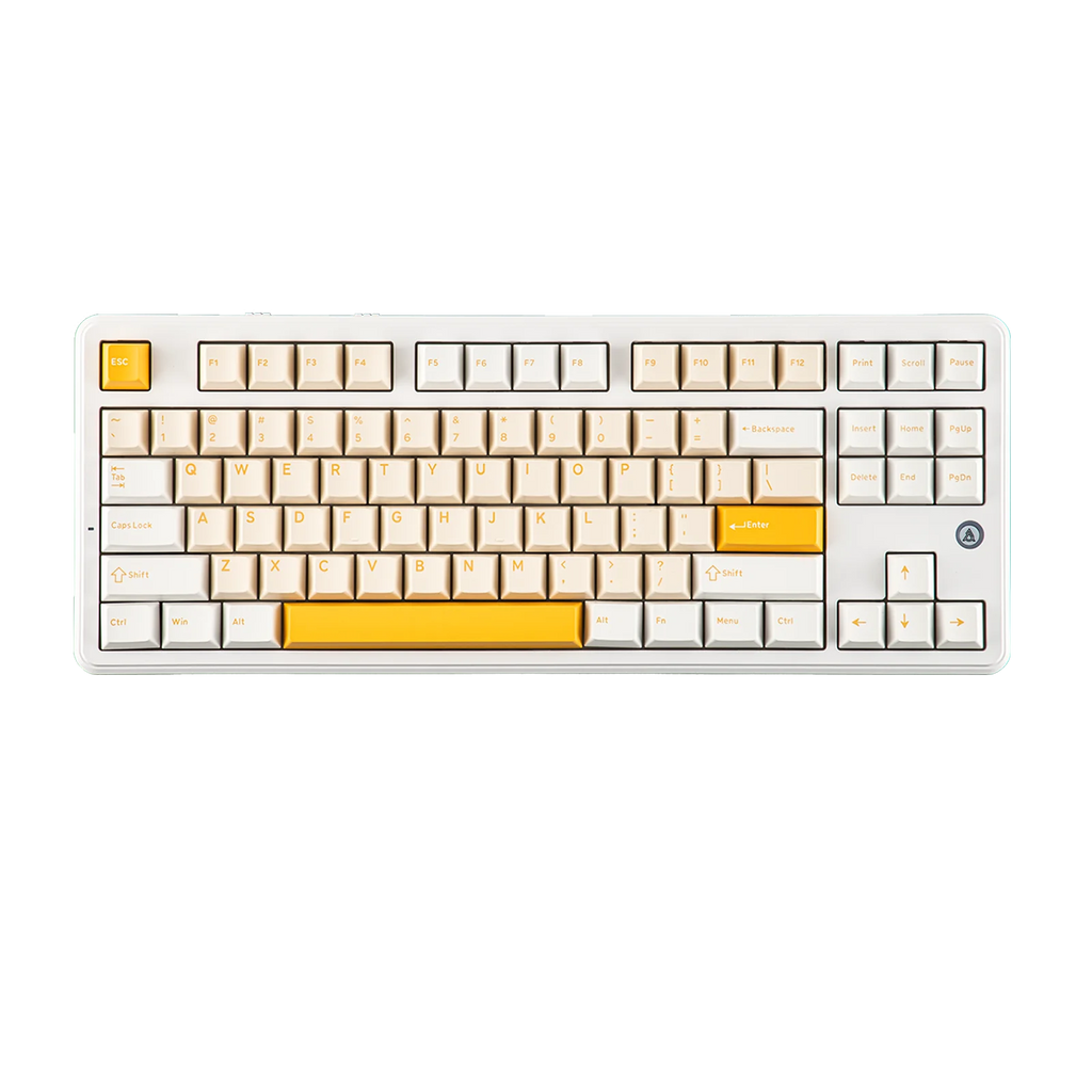 AJAZZ AK870 V2 TKL Gasket Hot-Swap Wired/BT5.0/2.4GHz Wireless Mechanical Keyboard RGB Backlit 10000mAh Battery NKRO for Win/Mac