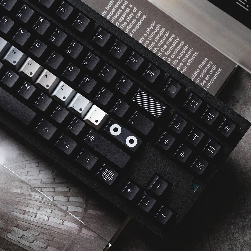 FBB Keycaps OPXY PBT Keycap Set Dye-SUB for 61/68/84/87/96/100/104/108 keys Cherry Profile Mechanical Keyboards Key Caps DIY Kit