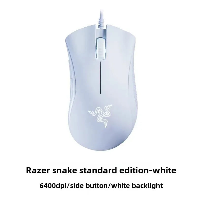 Razer Mouse Purgatory Viper Standard Edition 6400DPI Wired Gaming Mouse Brand Merchandise Birthday Graduation Gift Wholesale