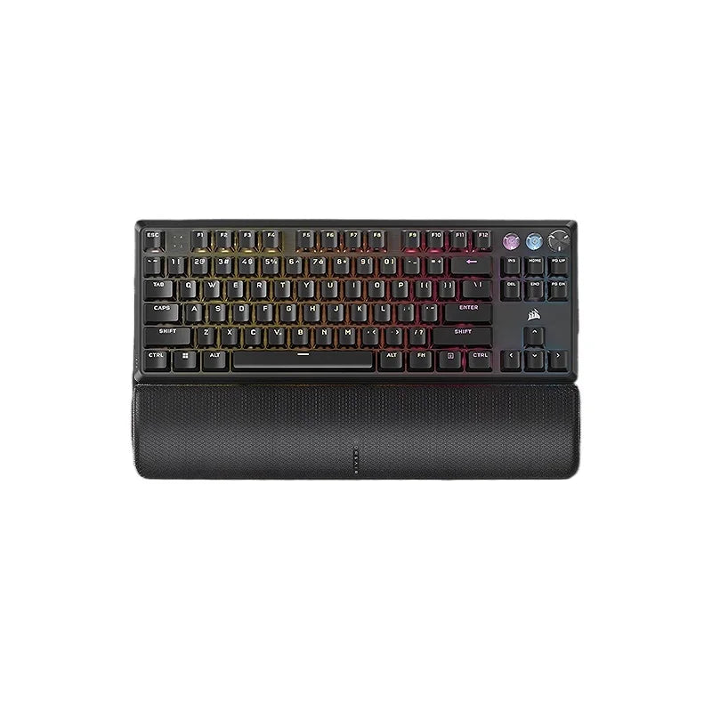 USCORSAIR K70 PRO TKL RT Magnetic Switch Gaming Keyboard 8K SOCD FlashTap 87Keys Customized Hot swap RGB Light Laptop PC