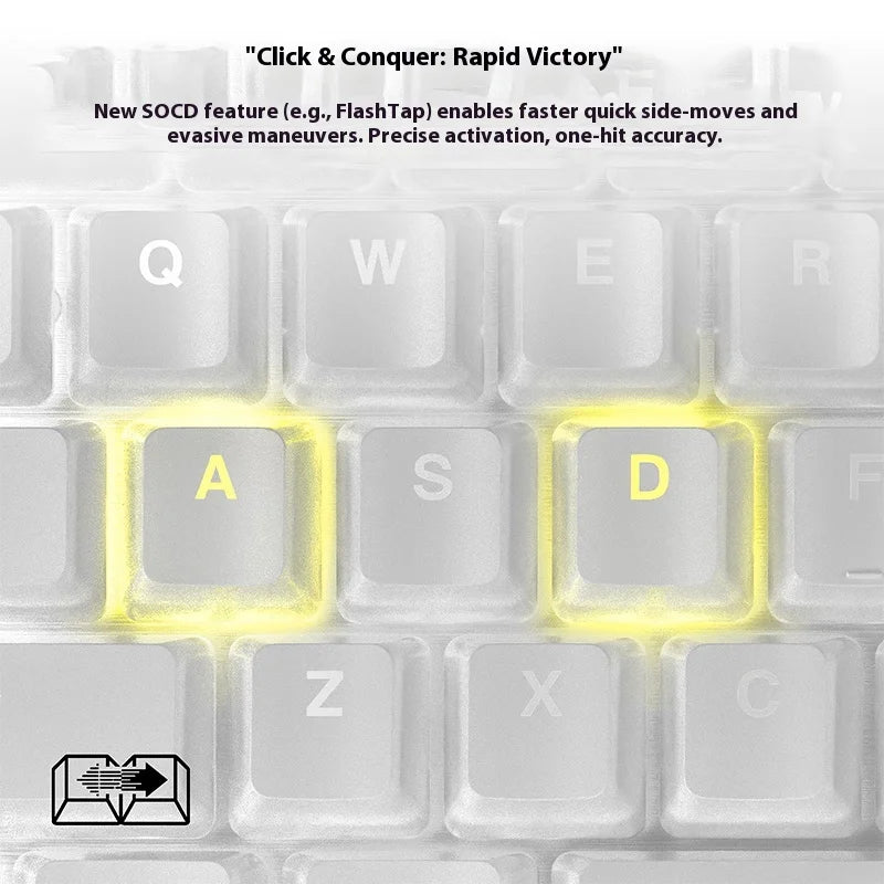 USCORSAIR K70 PRO TKL RT Magnetic Switch Gaming Keyboard 8K SOCD FlashTap 87Keys Customized Hot swap RGB Light Laptop PC