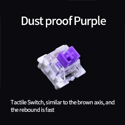 Outemu Dustproof Switch Blue Red Black Brown RGB Clicky Linear Tactile Silent Switches for MX Mechanical Gamer Keyboard Switch