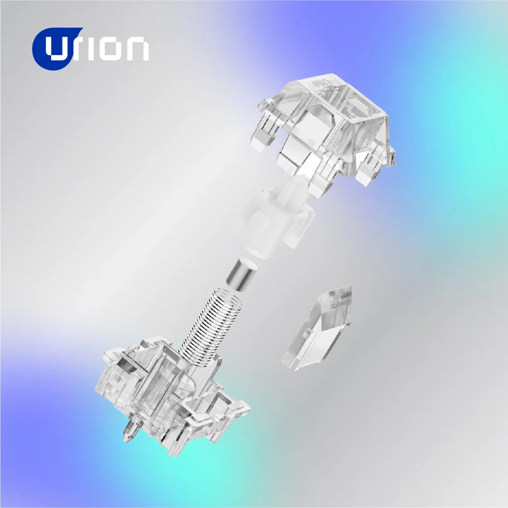 UR Ice Magnetic Ultra Switch Linear for Magnetic mechanical keyboard 22mm spring 35gf 700Gs RGB Transparent Switch Factory Lubed