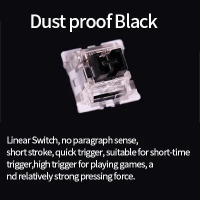 Outemu Dustproof Switch Blue Red Black Brown RGB Clicky Linear Tactile Silent Switches for MX Mechanical Gamer Keyboard Switch