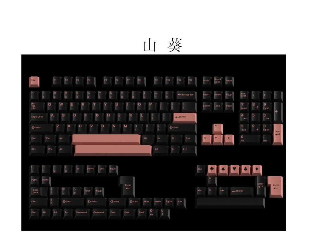 172 Keys/Set Double Shot Keycaps ABS GMK Classic Retro Clone 7u Space Keycap for MX Switches ISO ANSI Layout Mechanical Keyboard