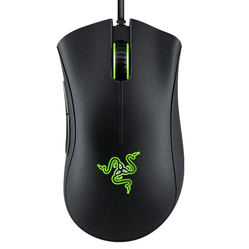 Original Razer DeathAdder Essential Wired Gaming Mouse Mice 6400DPI Optical Sensor 5 Independently Buttons For Laptop PC Gamer