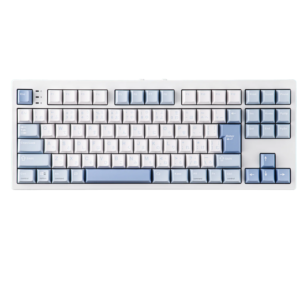 Japanese Version EPOMAKER TH87 JIS Layout TKL Layout Hot-Swap Wired/Bluetooth/2.4GHz Wireless Mechanical Keyboard 10000mAh Battery