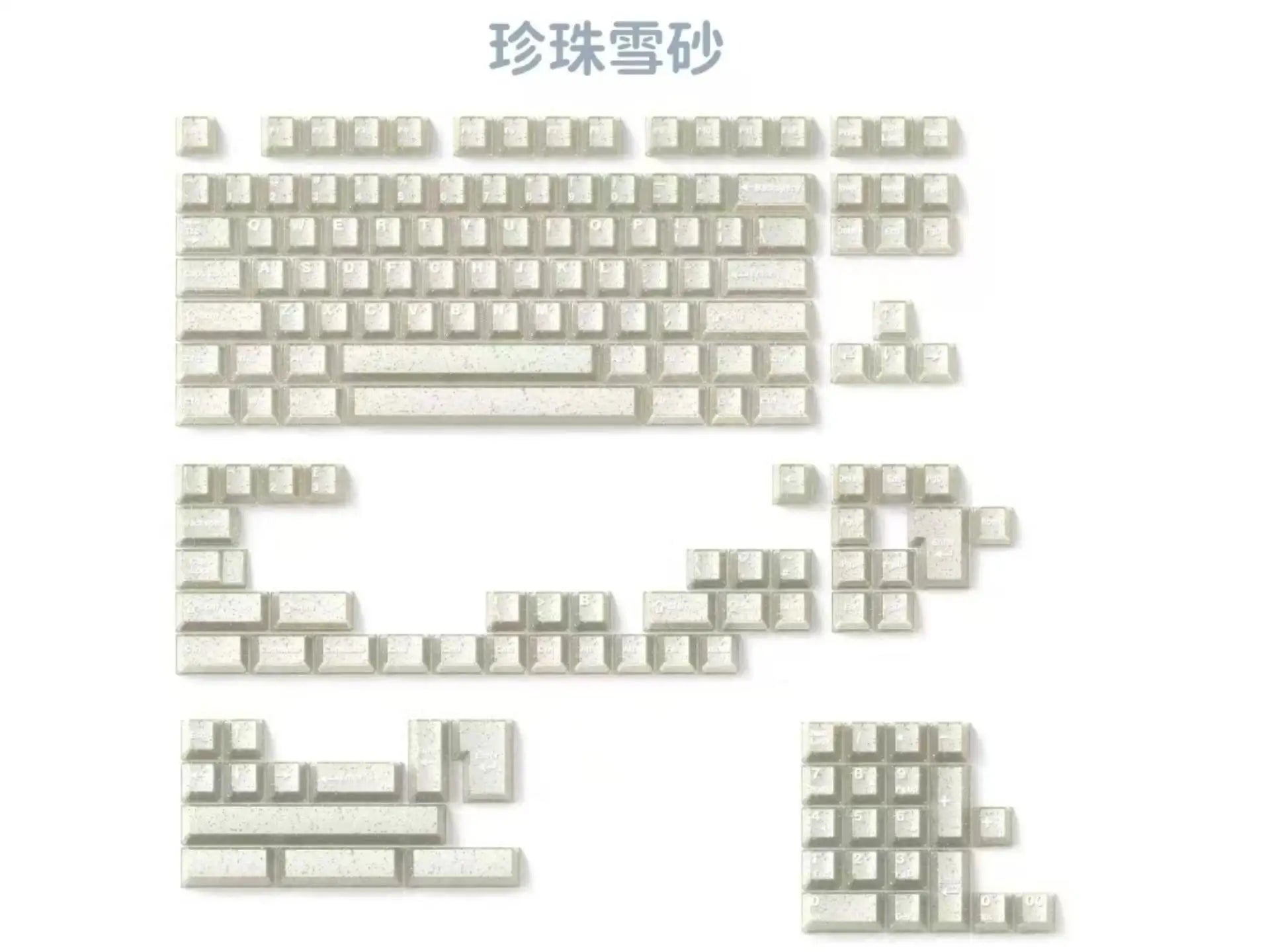 172 Keys/Set Double Shot Keycaps ABS GMK Classic Retro Clone 7u Space Keycap for MX Switches ISO ANSI Layout Mechanical Keyboard