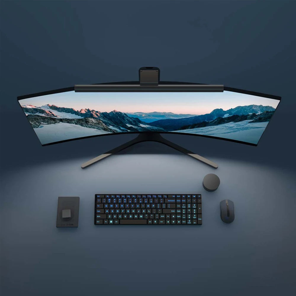 MIJIA Monitor Light Bar 1S,LED Computer Screen Lamp,Ra95 Eye Care Desk Light,Bluetooth Remote 2700-6500K USB-C Screen Light Bar