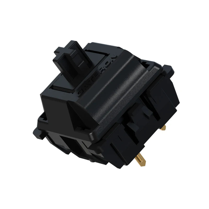 Gateron new oil king 2.0 switch three-layer pin self-lubricating linear handle 55gf mechanical keyboard switch accessories black