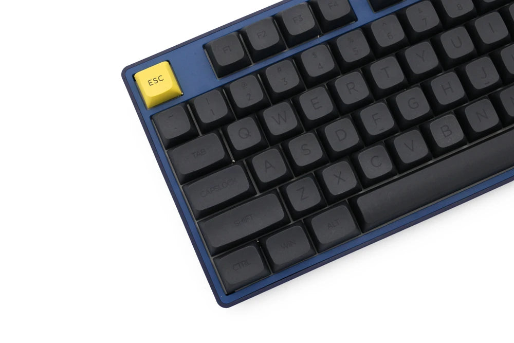 XDA V2 Gentleman Set Dye Sub Keycap Set thick PBT for keyboard gh60 poker 87 tkl 104 ansi xd64 bm60 xd68 bm65 bm68 Japanese RU