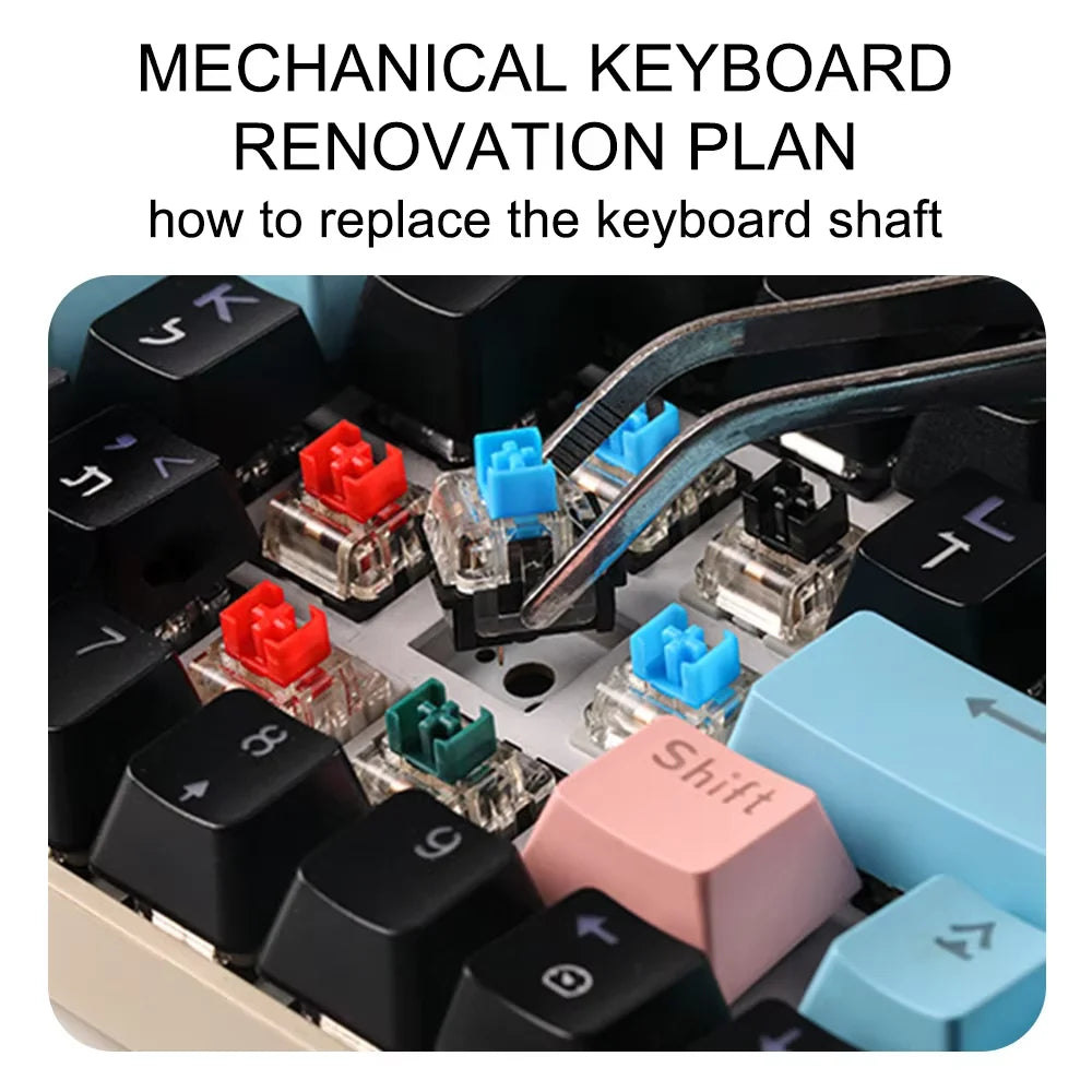Outemu Dustproof Switch Blue Red Black Brown RGB Clicky Linear Tactile Silent Switches for MX Mechanical Gamer Keyboard Switch