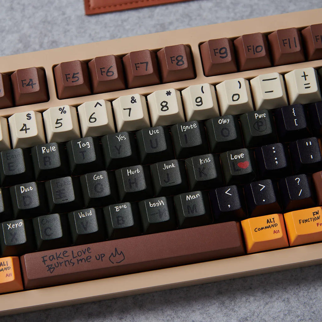 GMK Love Story PBT Keycaps DYE -Sublimation Cherry profile for MX 61 64 87 96 104 108 Mechanical Keyboard Keycap Full Set