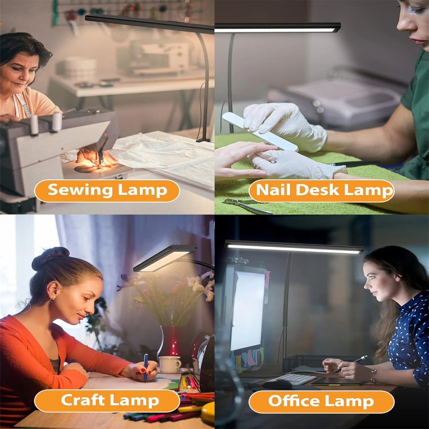 70CM Screen Lamp LED Monitor Light Bar Computer Screen Lamp Stepless Dimmable USB Desk Lamp For Office Study Reading Lighting