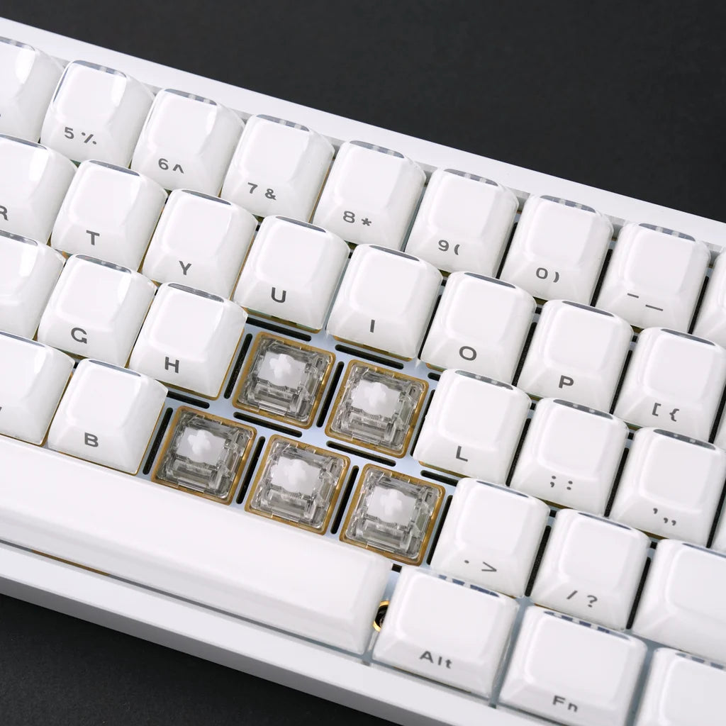 UR Ice Magnetic Ultra Switch Linear for Magnetic mechanical keyboard 22mm spring 35gf 700Gs RGB Transparent Switch Factory Lubed