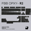 FBB Keycaps OPXY PBT Keycap Set Dye-SUB for 61/68/84/87/96/100/104/108 keys Cherry Profile Mechanical Keyboards Key Caps DIY Kit